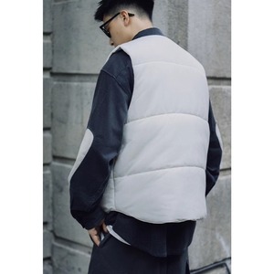 Padded snap button vest 1535