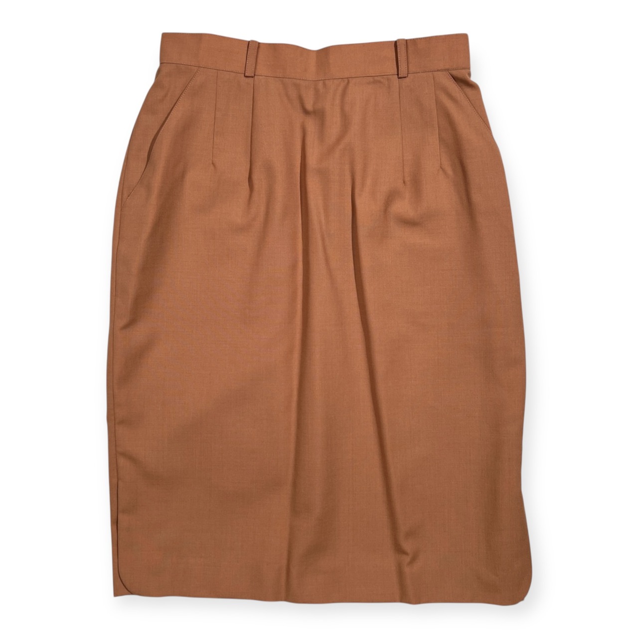 美品 Christian Dior クリスチャンディオール セットアップ スカート ダブル スーツ M /Y-TK03/オールド/ビンテージ/ピンクベージュ系