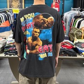 【MIKE TYSON】マイクタイソン "IF YOU CAN'T BEAT 'EM, EAT 'EM!!!" RAP DESIGN Vintage Tシャツ