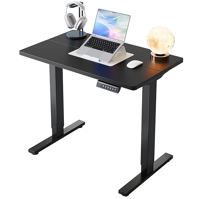 ERGOMAKER 電動式昇降デスク スタンディングデスク（幅110×奥行60cm