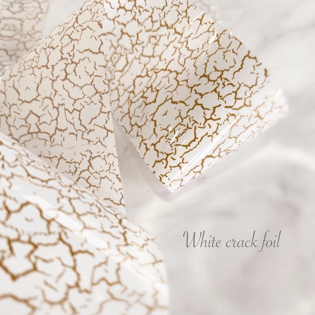 [ BASE限定販売 ] White crack foil