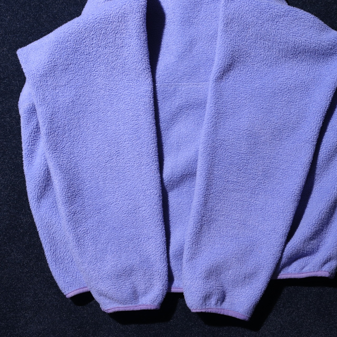 美品 L USA 薄紫 シンチラスナップT Patagonia パタゴニア フリース