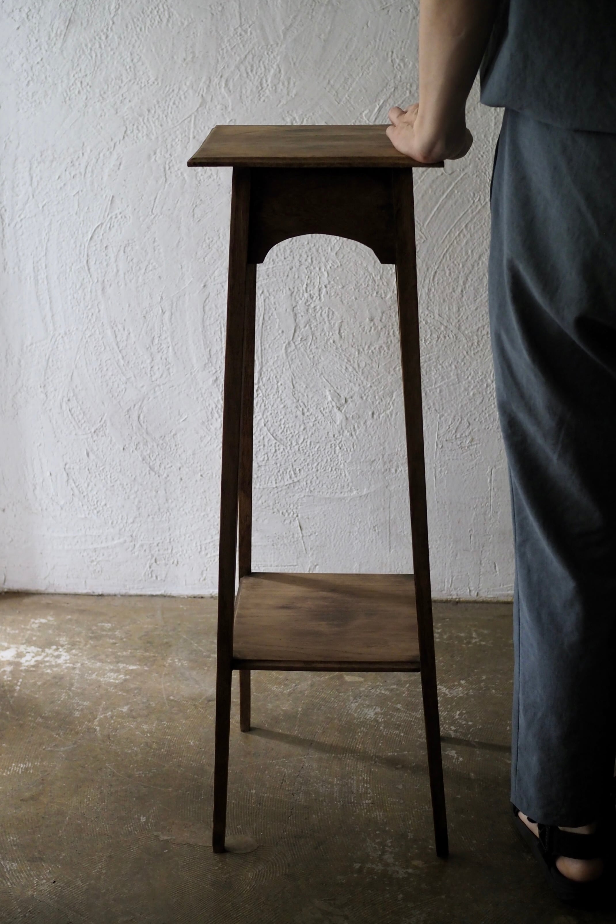 オークの花台 No.1-antique plant stand | アンティーク.ヴィンテージ