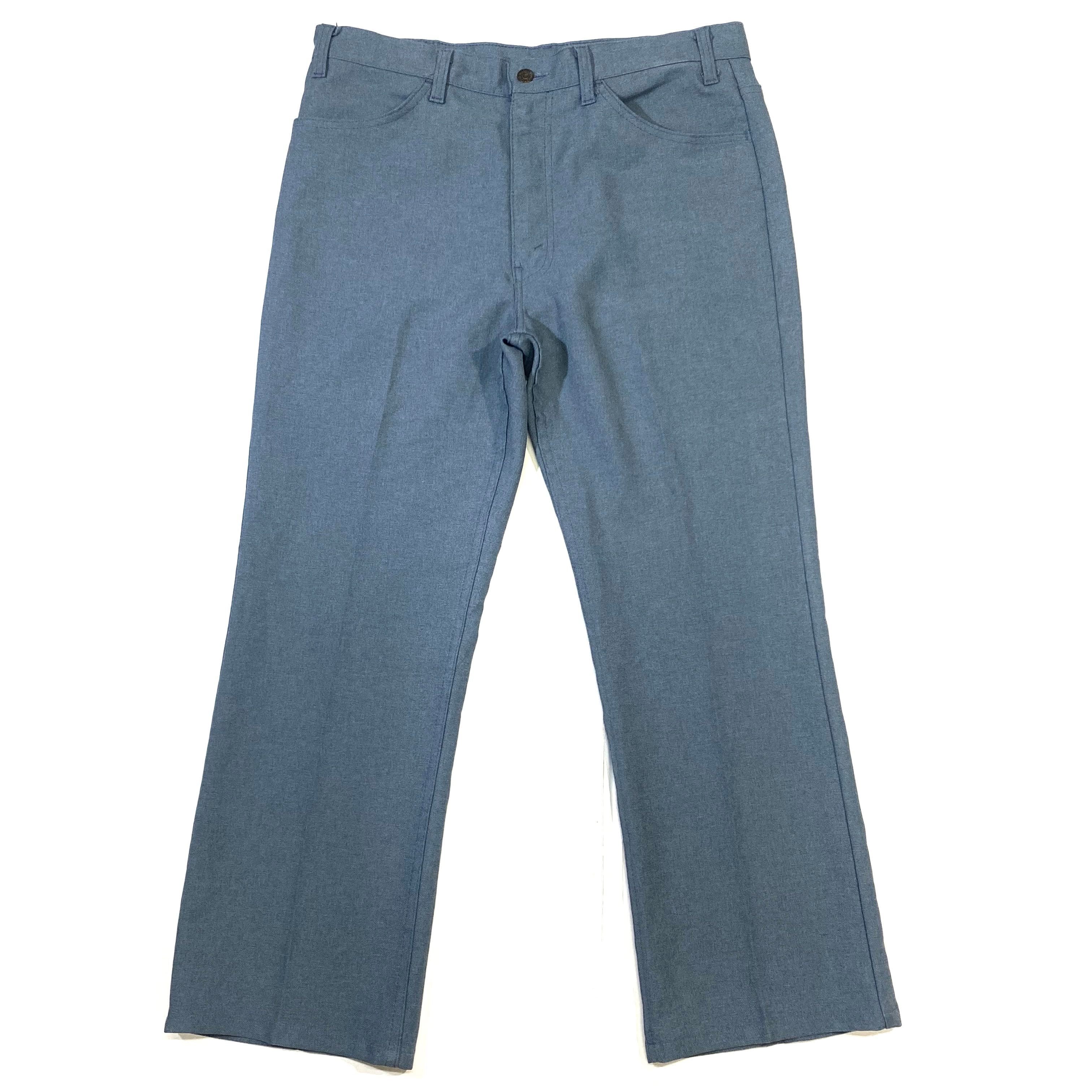 70年代 Levi's リーバイス STA-PREST スタプレ スラックスパンツ フレアパンツ メンズW36 42TALON 古着【ロングパンツ】  | cave 古着屋【公式】古着通販サイト