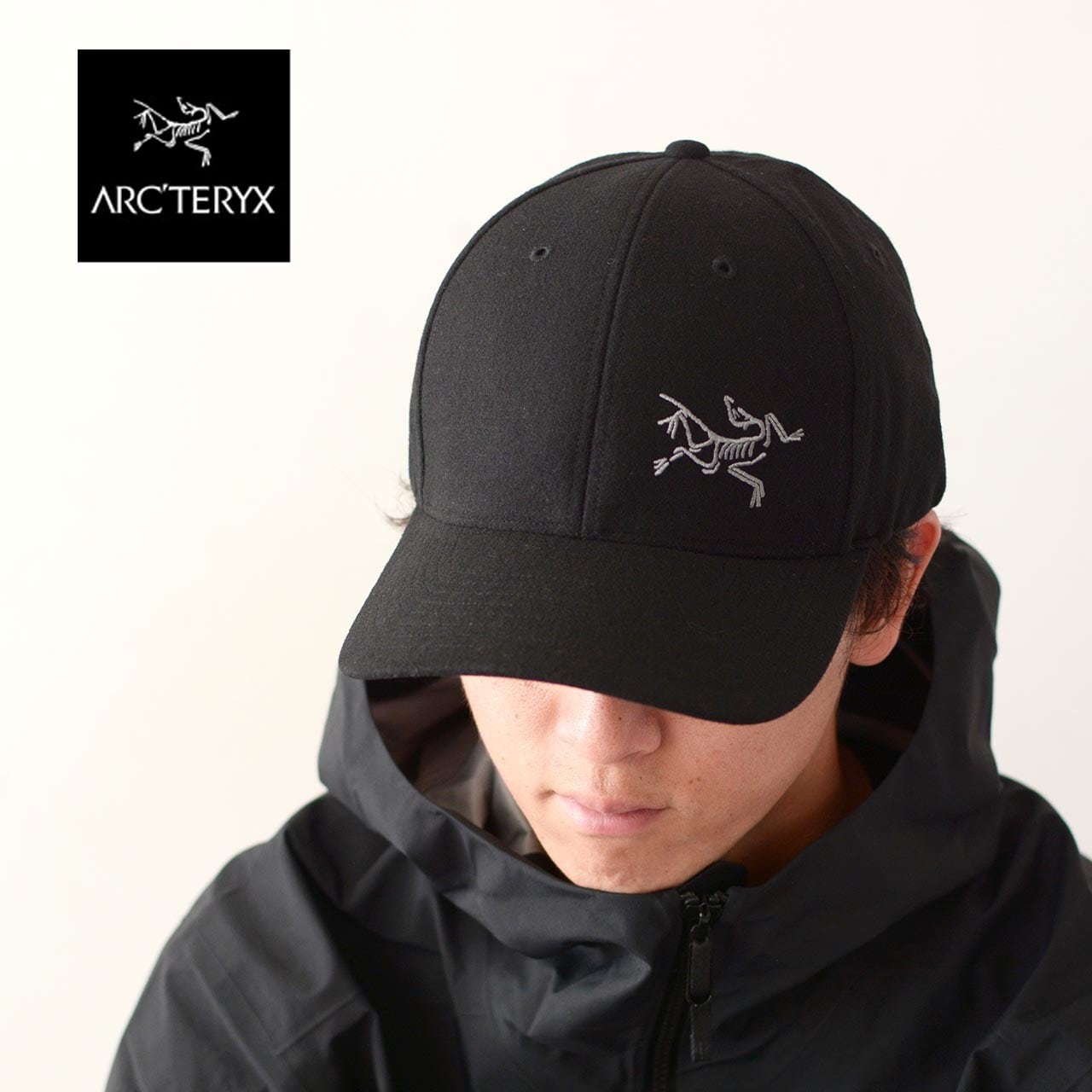 カラーブラックアークテリクス Arc'teryx キャップ - キャップ