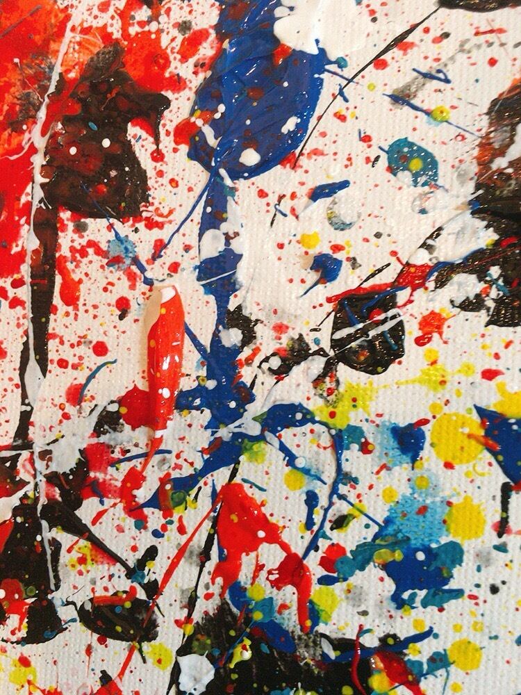 “SPARK” 抽象画の絵 SPARK” 抽象画の絵