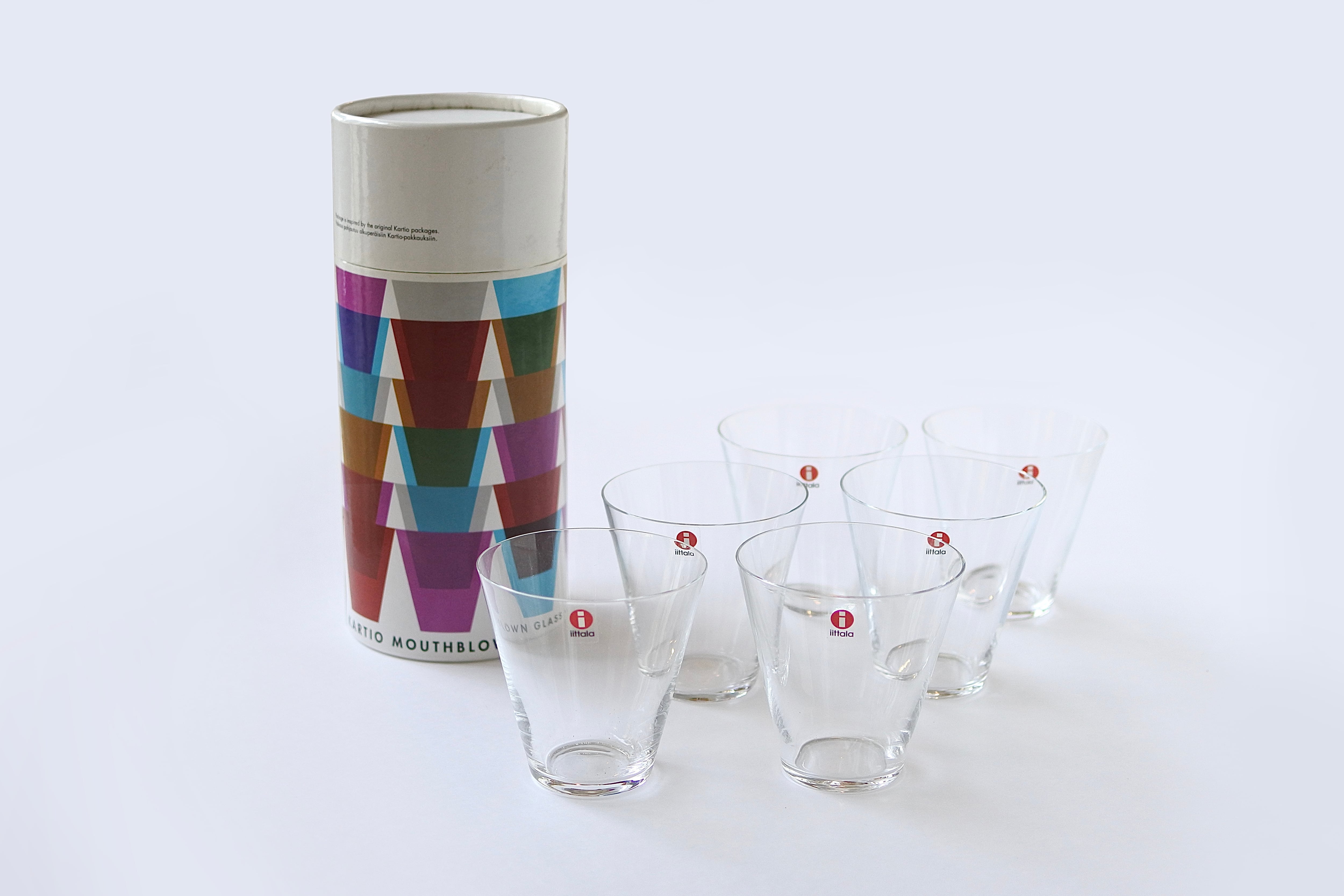 IITTALA KARTIO THIN 200ml tumblers 6p gift set / 限定 イッタラ