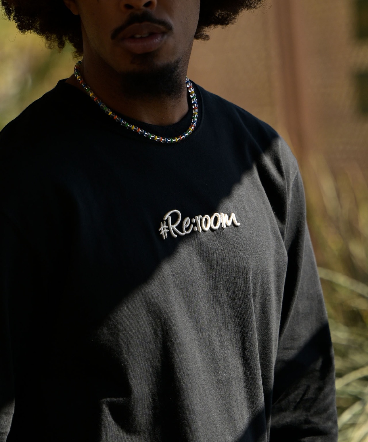 【#Re:room】3D LOGO LONG SLEEVE［REC744］