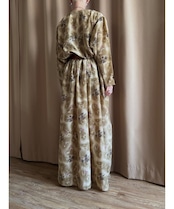 autumn color import maxi dress-4862-8