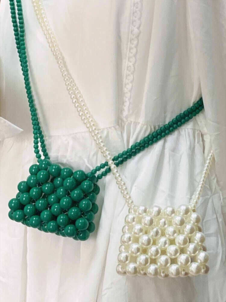 パールマイクロショルダーバッグ リップスティックバッグ 人気 カジュアル かわいい 大きいサイズ 韓国 CH4120