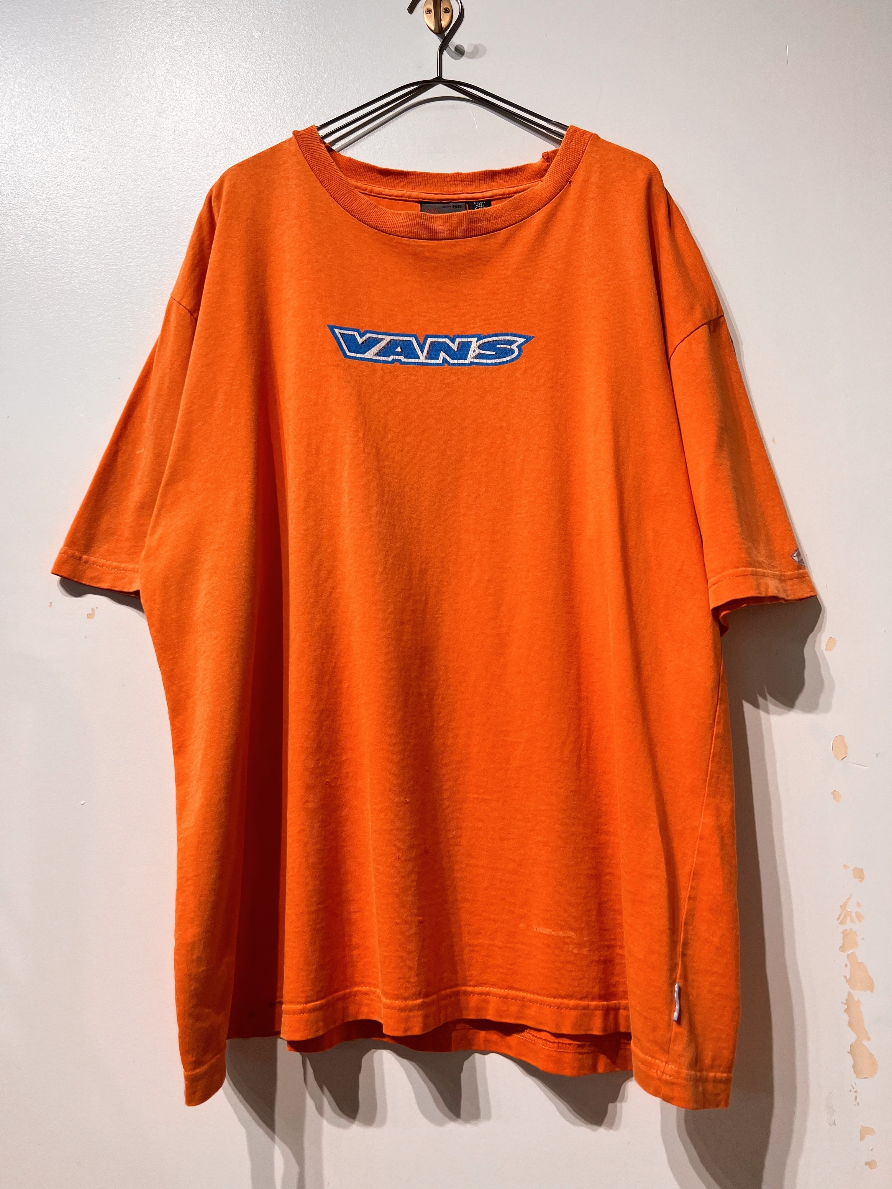 (CS2362)90‘s VANS logo T-shirt made in Fiji