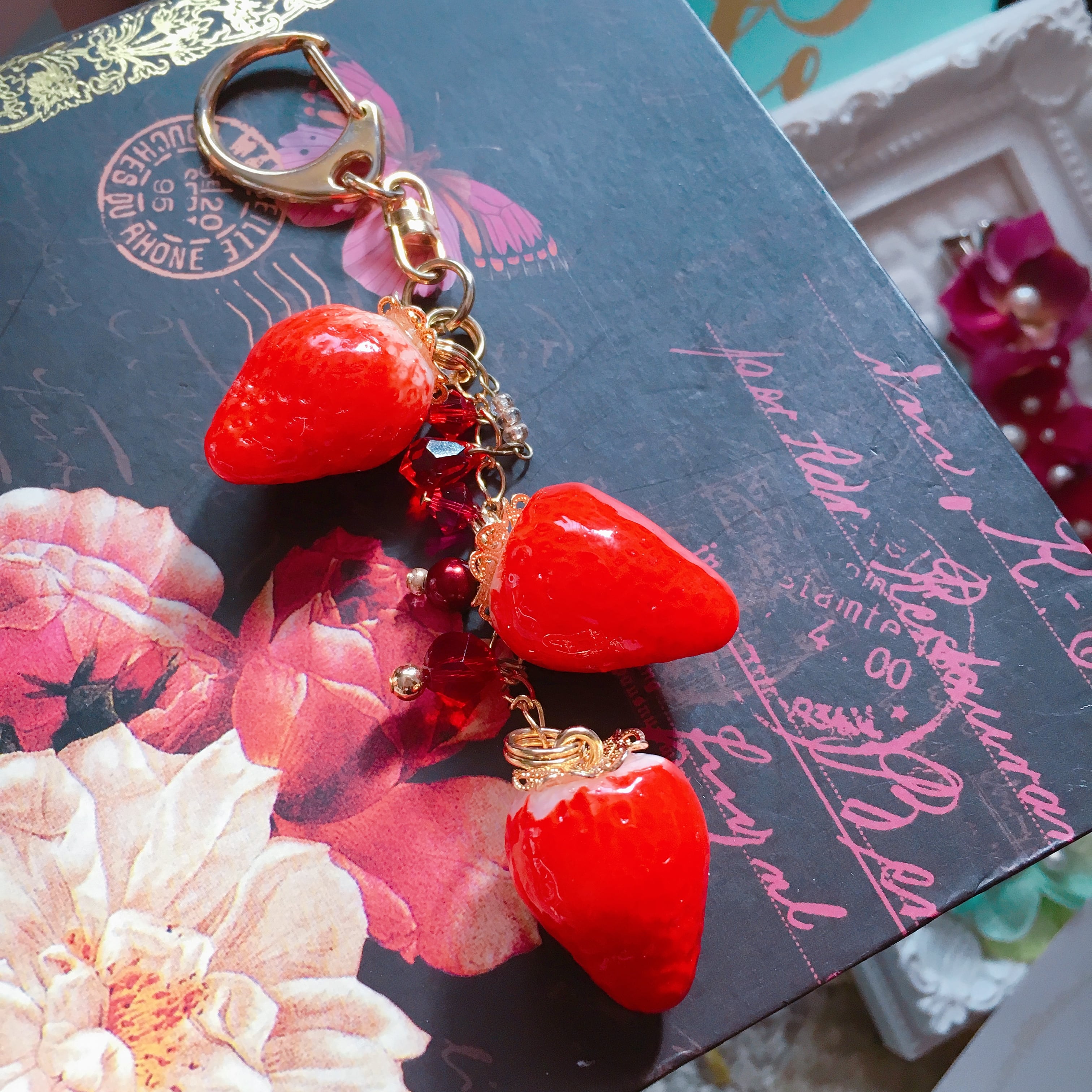 キャンディーバッグキーホルダー 赤系 m67001027309_1.jpg?1709433363