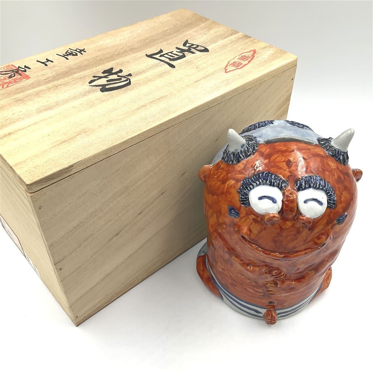 悲鳴嶼行冥 ツールボックス 鬼の貯金箱 | 工作キット 嘴平伊之助