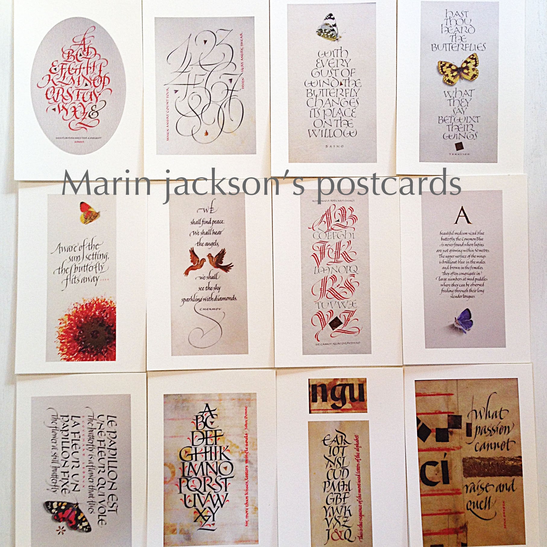 Martin Jackson's postcards（ポストカード）