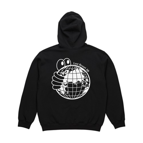 LAST RESORT AB / WORLD HOODIE -BLACK-