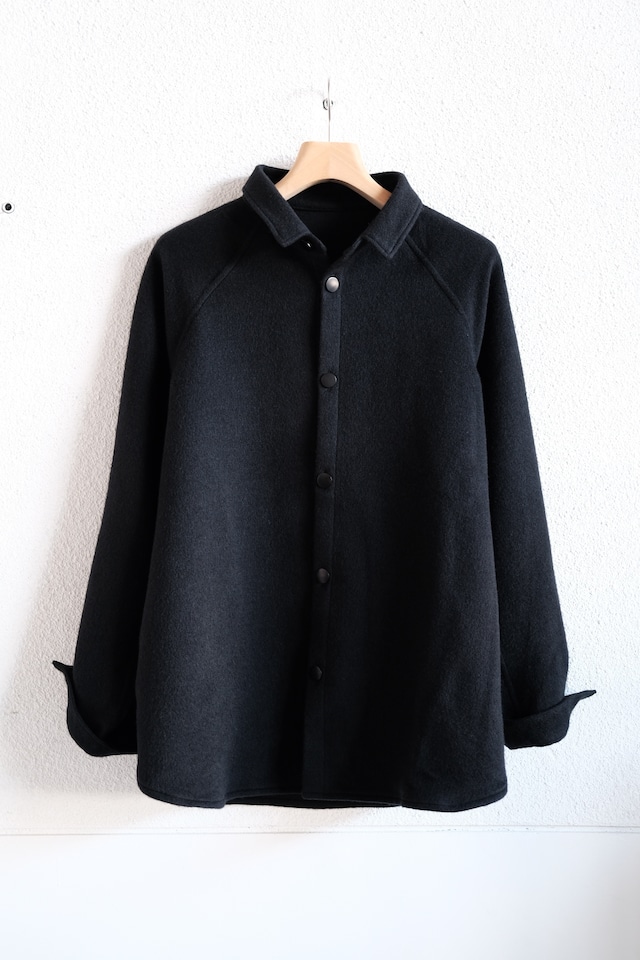 MITTAN<ミッタン>ウールシルクキャメルシャツ