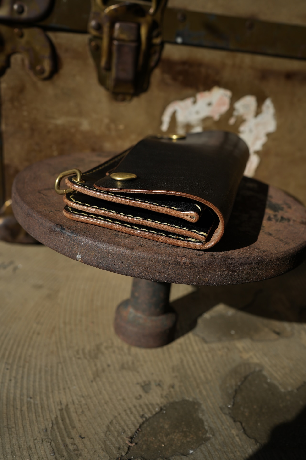 【TW-002】trucker  wallet 3層