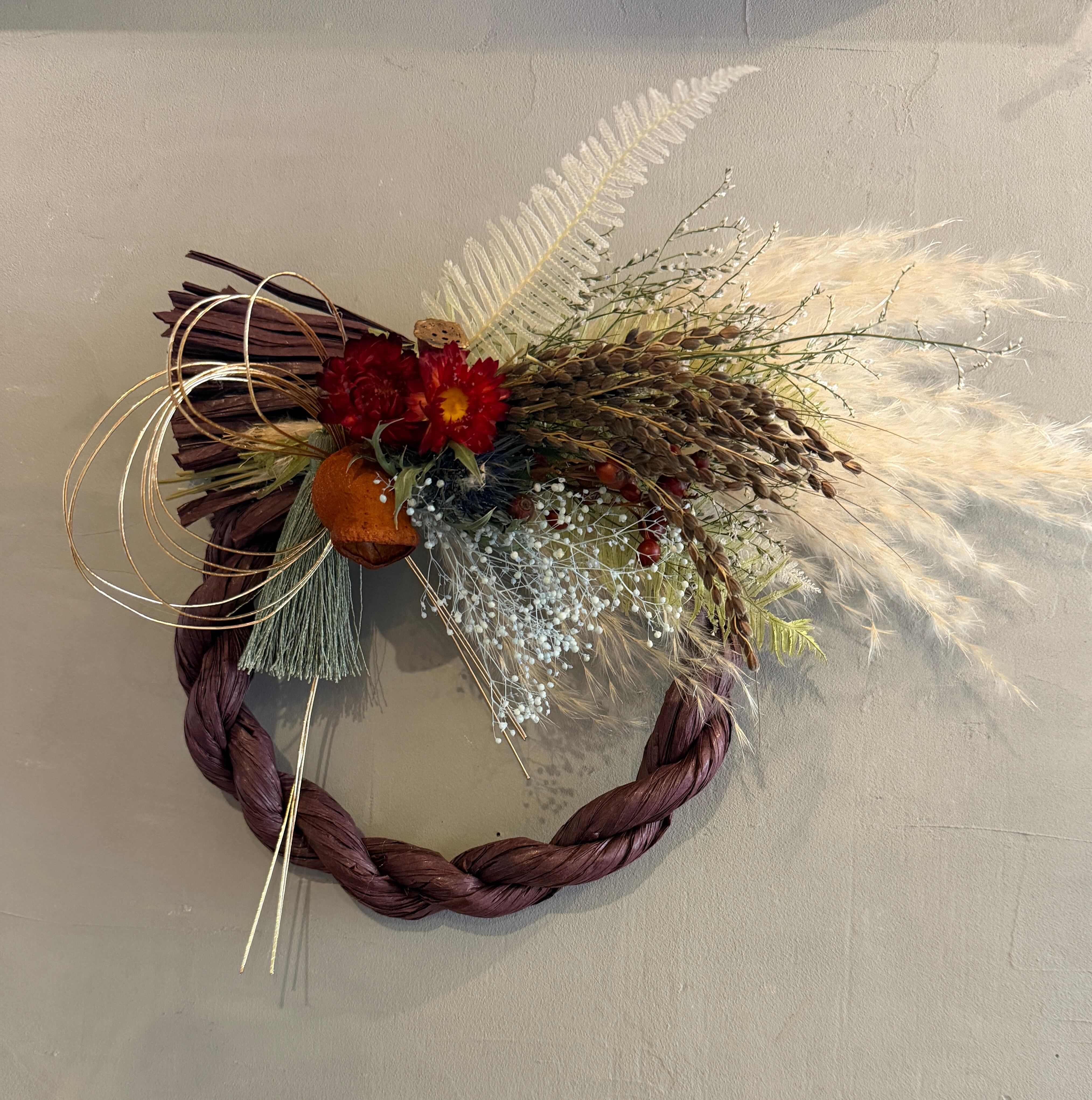 YELLOW LUCK｜縁起を飾る 2wayしめ縄セット | ナチュラルテイストの