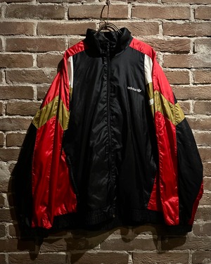 【Caka act3】80's "adidas" Vintage Loose Nylon Track Jacket