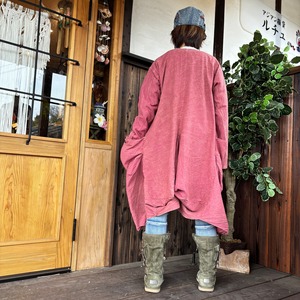 ビッグポケットカーデチュニック