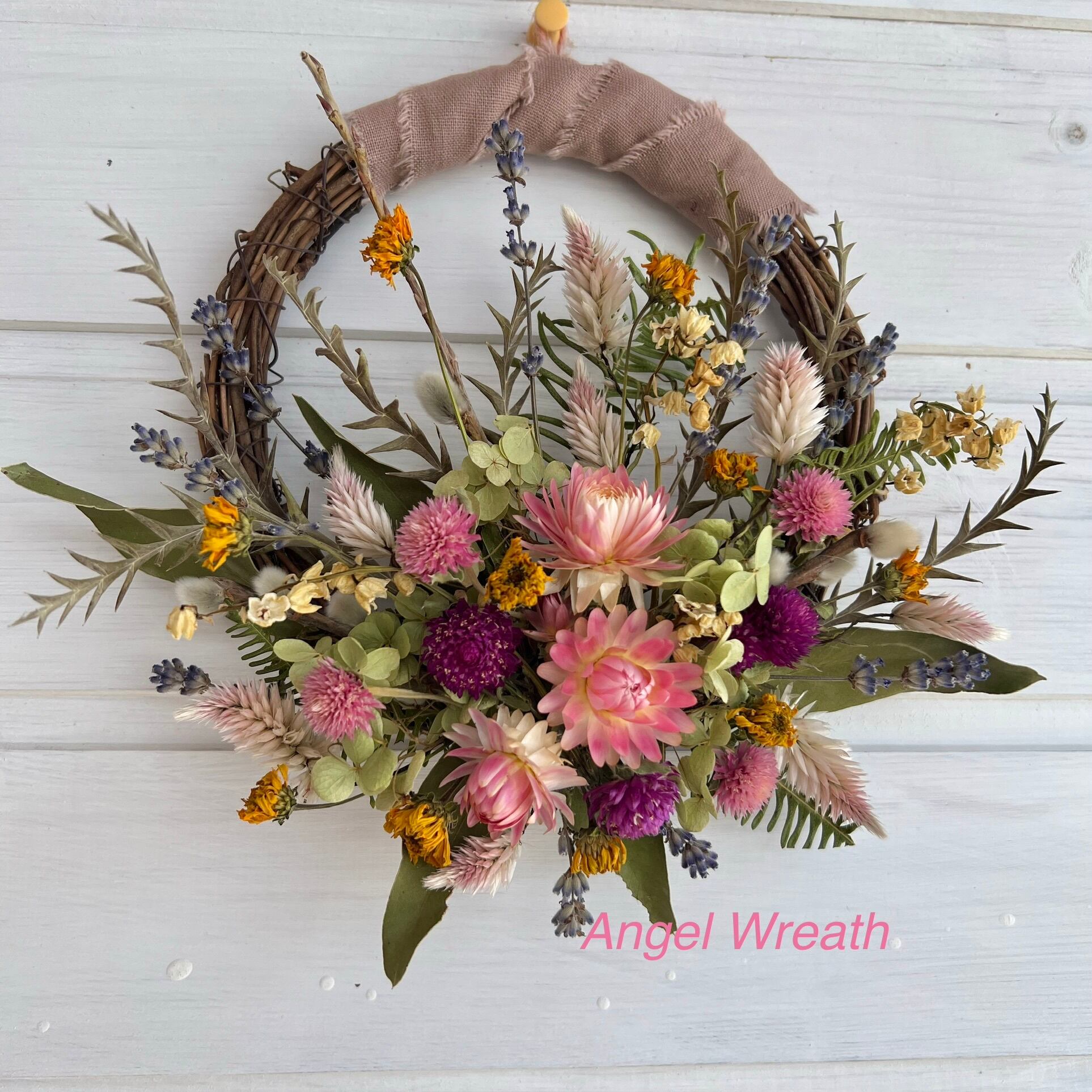 ドライフラワー作品 | エンジェル・リース工房