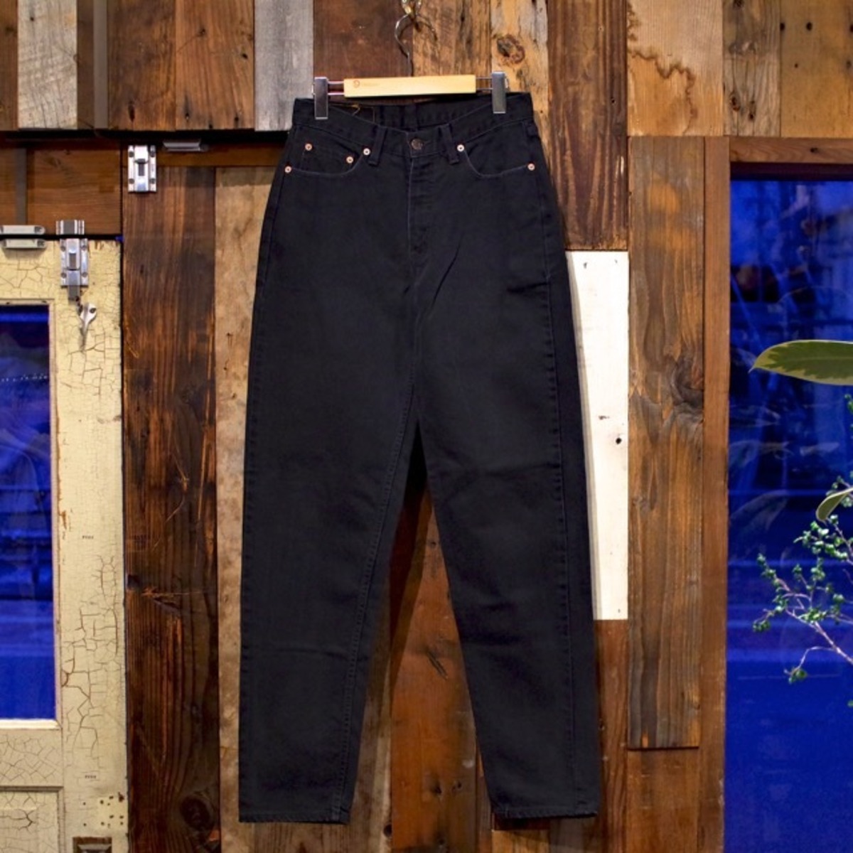 Euro Levis 626 Tapered Black Jeans / ユーロ リーバイス テーパード ブラック デニム | 古着屋 仙台  biscco【古着 & Vintage 通販】