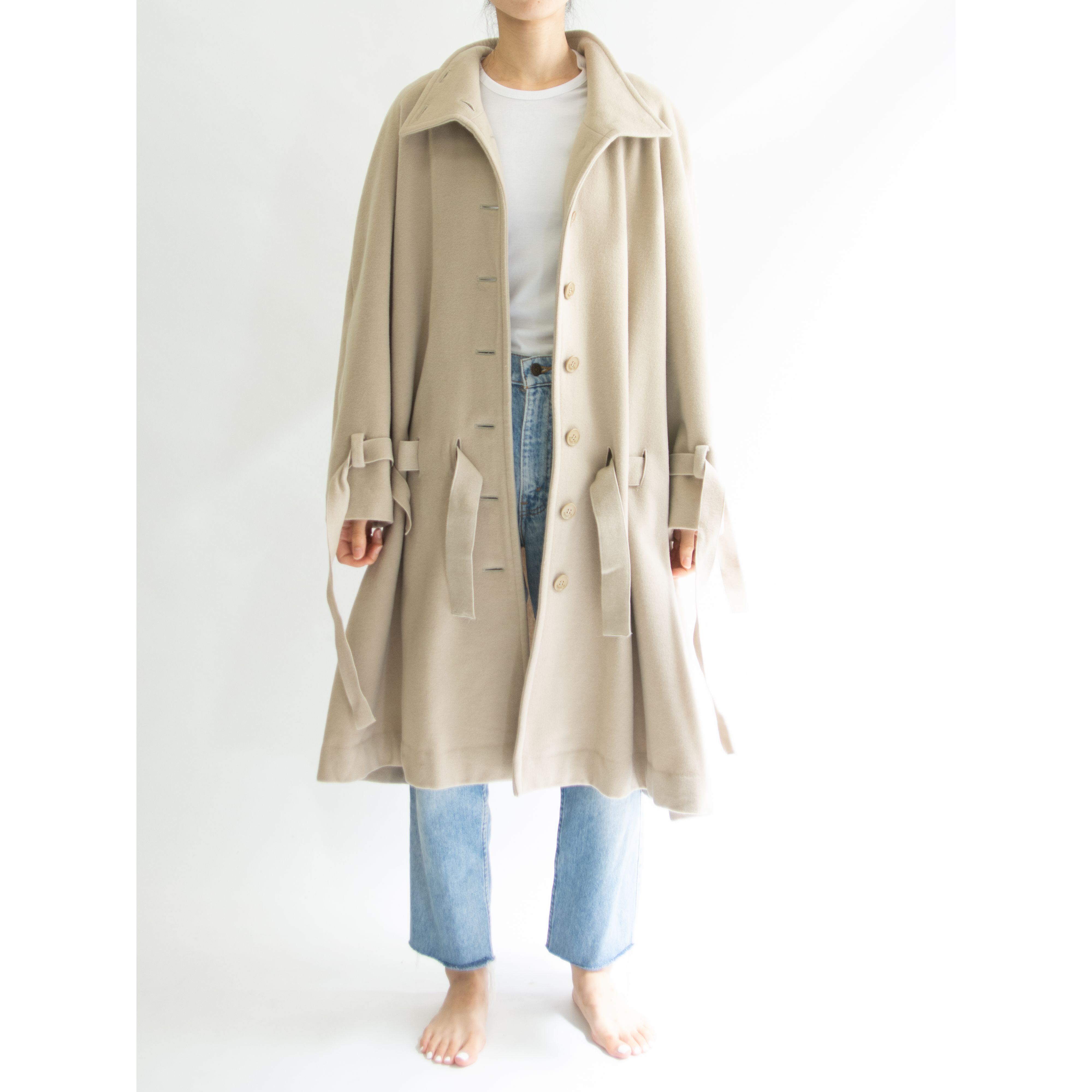 BALLY】Wool-nylon belted coat（バリー ウールナイロン