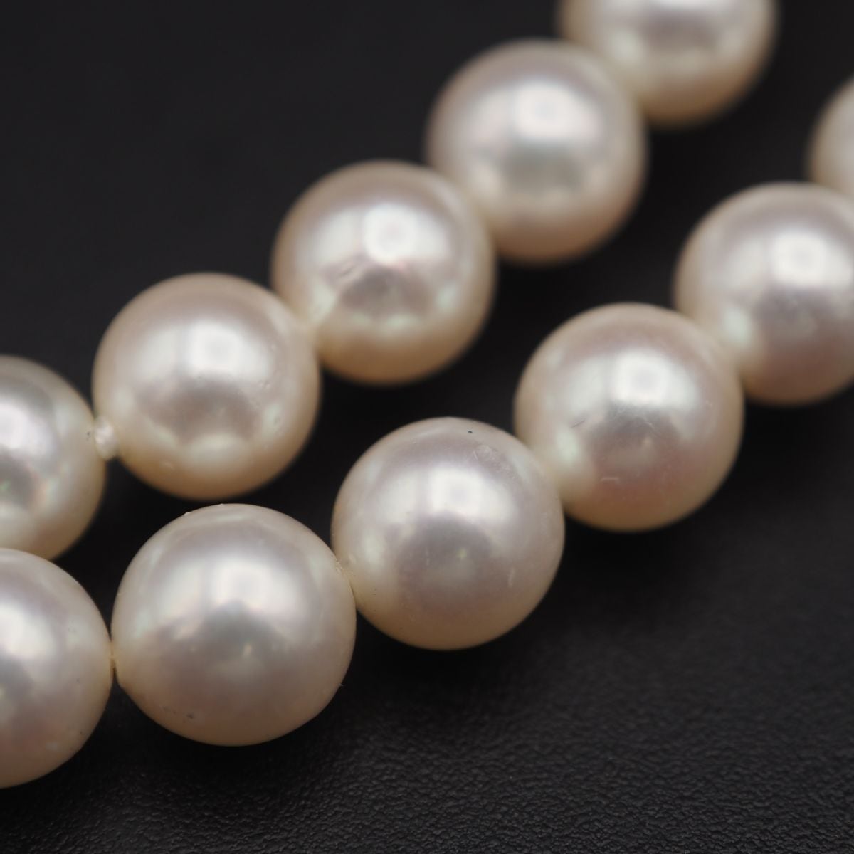 H903 本真珠 7.7mm珠 パール SILVER刻印 ブローチ デザイン シルバー