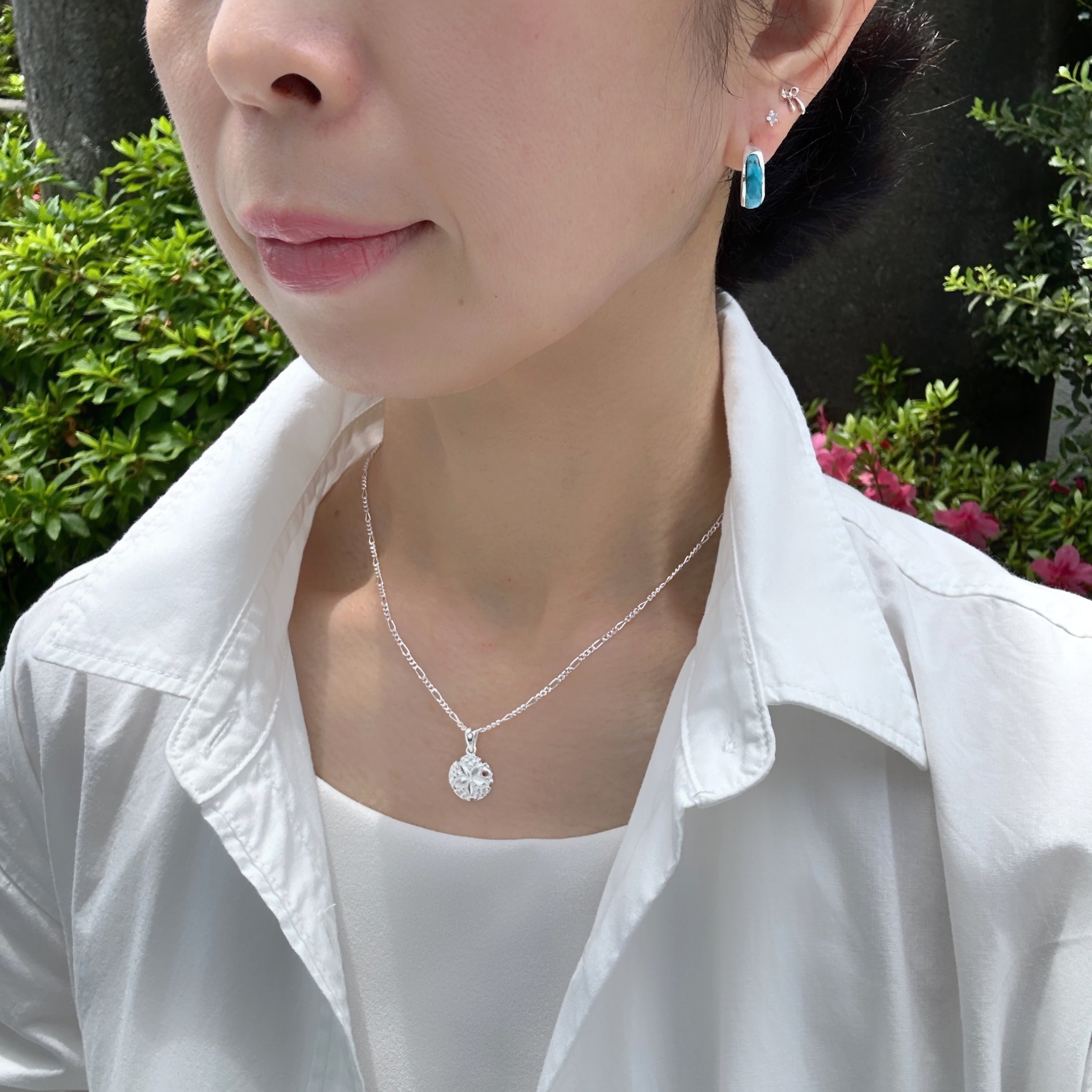 コッパー ターコイズ フープ スタッド ピアス | 【公式通販】鎌倉の