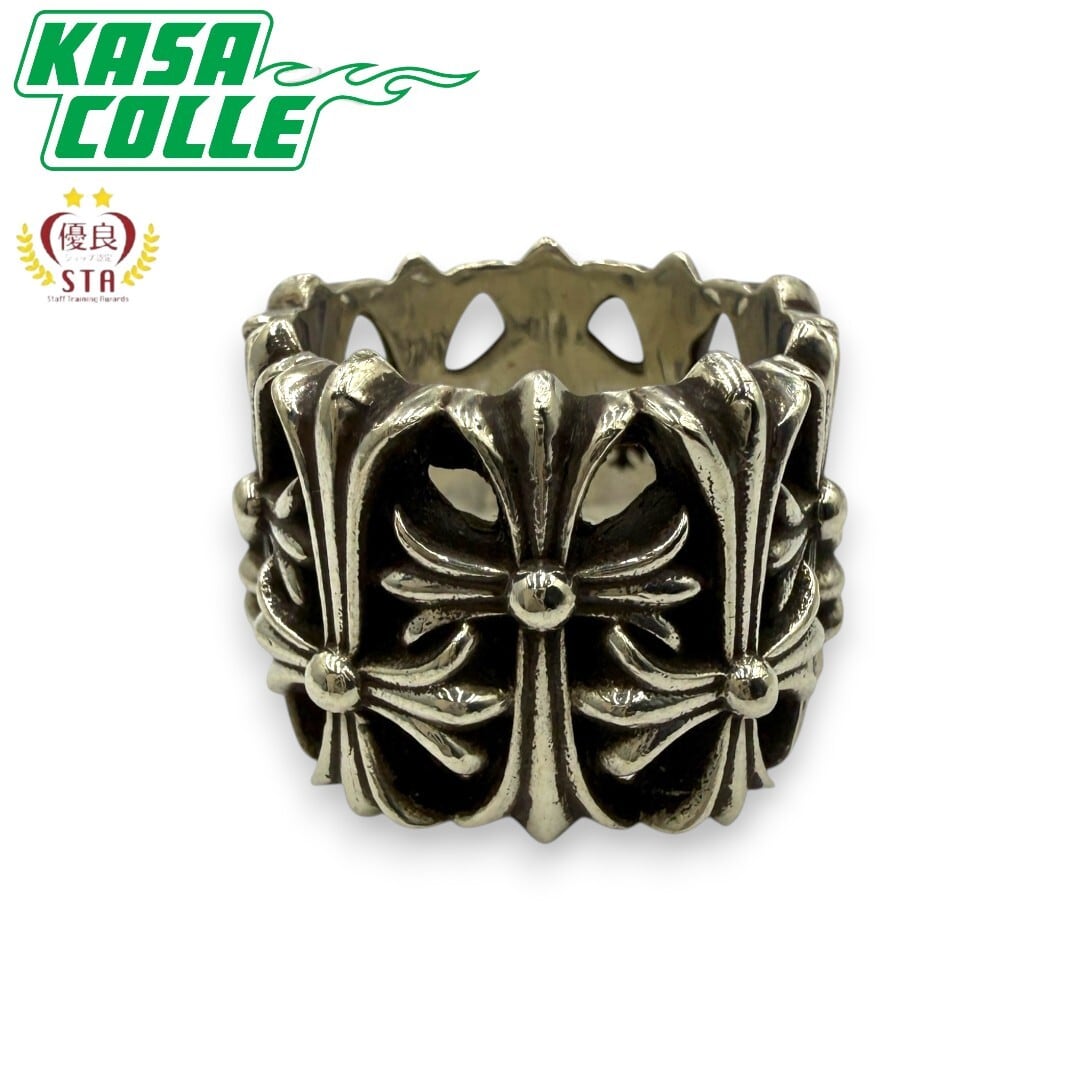 CHROME HEARTS】クロムハーツ セメタリー リング 20号