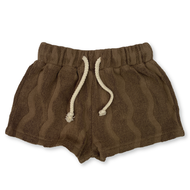Grown / Terry Shorts - Wave Mud (1)