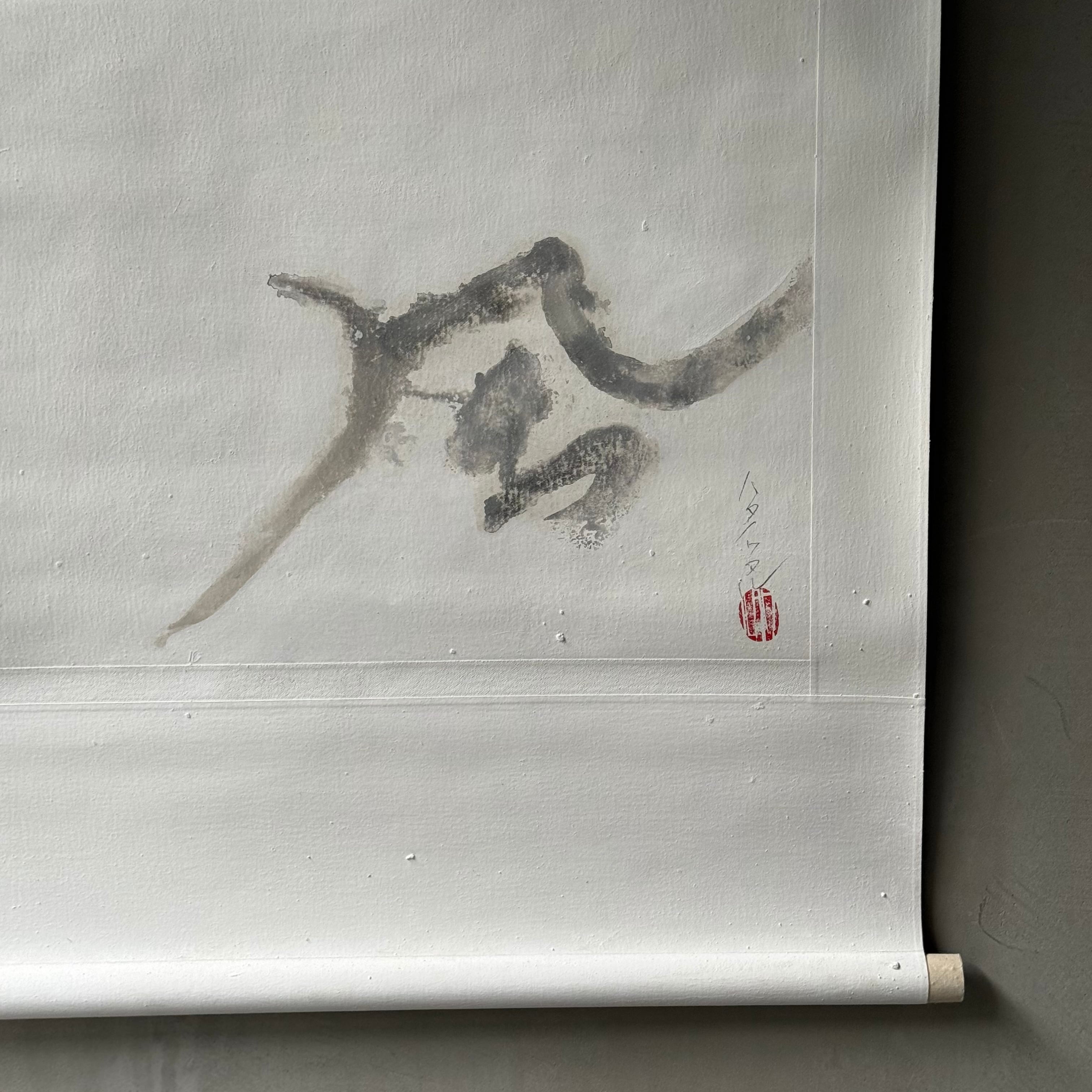 ハタノワタル 掛け軸 【風】 | gallery 一白