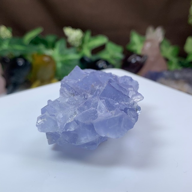 46.3個セット☆幻想的な色合い☆ヤオガンシャン産・パープルフローライト原石