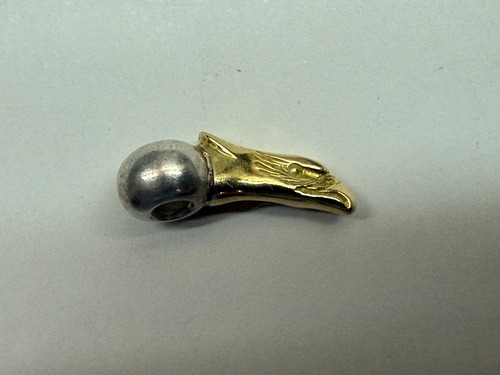 美品　イーグルヘッドビーズ3.58g