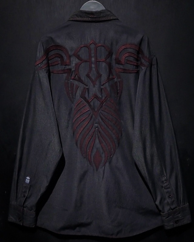 【WEAPON VINTAGE】"Roar" Embroidery Design Loose L/S Shirt