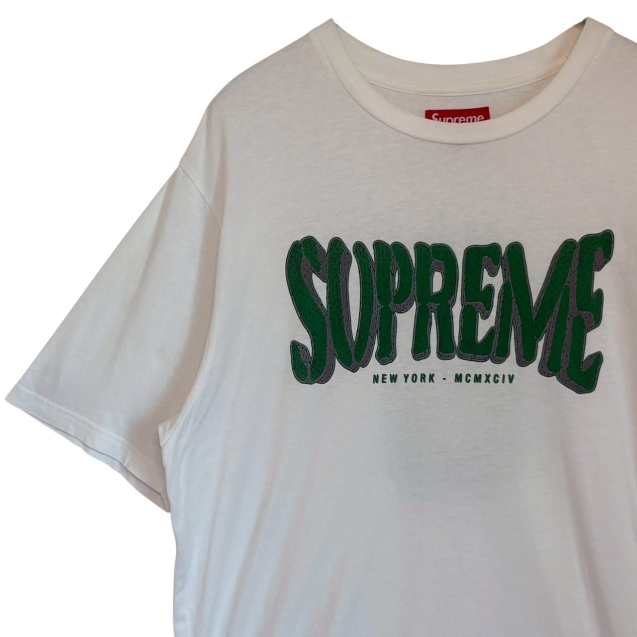 supreme シュプリーム Tシャツ M センターロゴ プリントロゴ | 古着屋