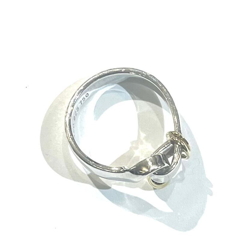 TIFFANY&CO】【11号 】2203 ティファニーフックゴールドリング