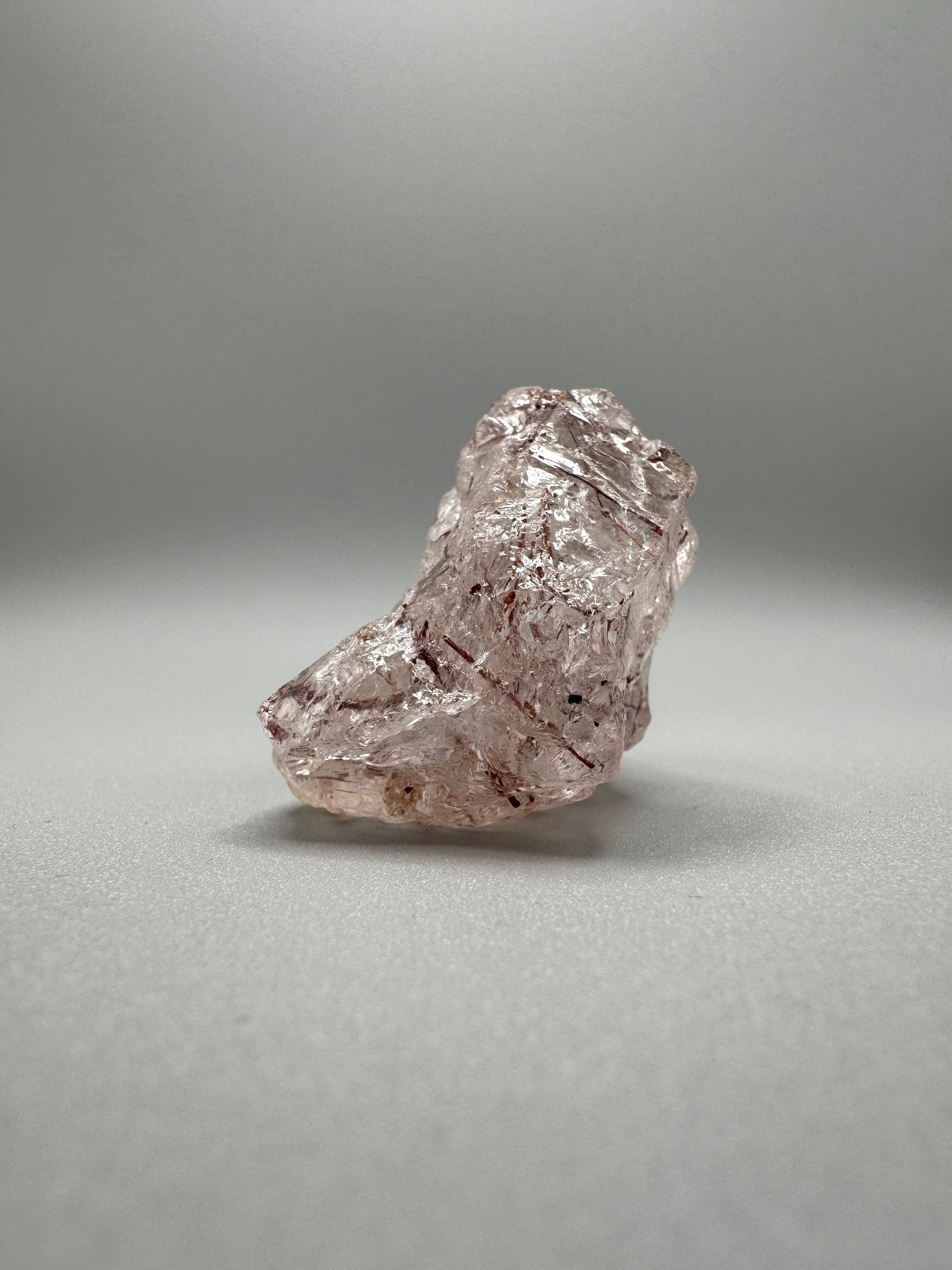 天然石インテリア】レッドルチルクォーツ原石｜Rutile Quartz Red