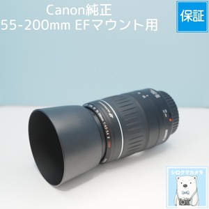 Canon純正 55-200mm EFマウント用 望遠レンズ シロクマカメラ a7178
