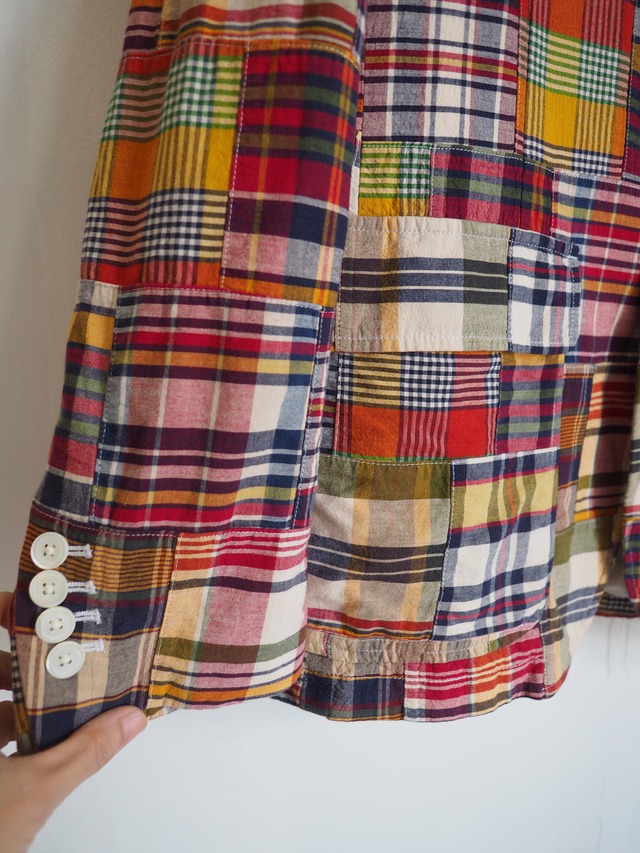 1990’s Ralph Lauren Madras Patchwork Jacket
