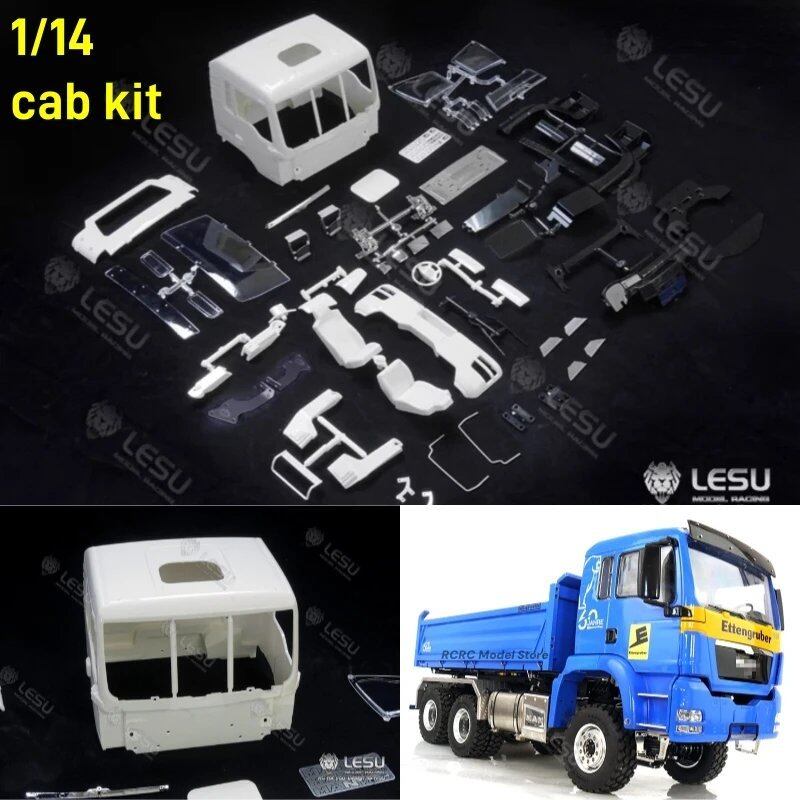 LESU RC 1/14スケール MAN TGS 組立キャブキット タミヤ 1/14 RC