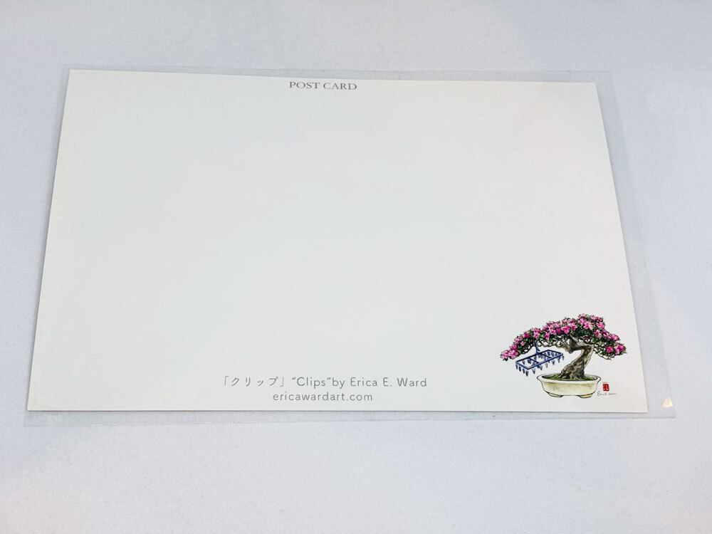 盆栽：クリップ / ポストカード / エリカ・ワード/