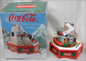 CocaCola　Vintage　Item　動くオルゴール