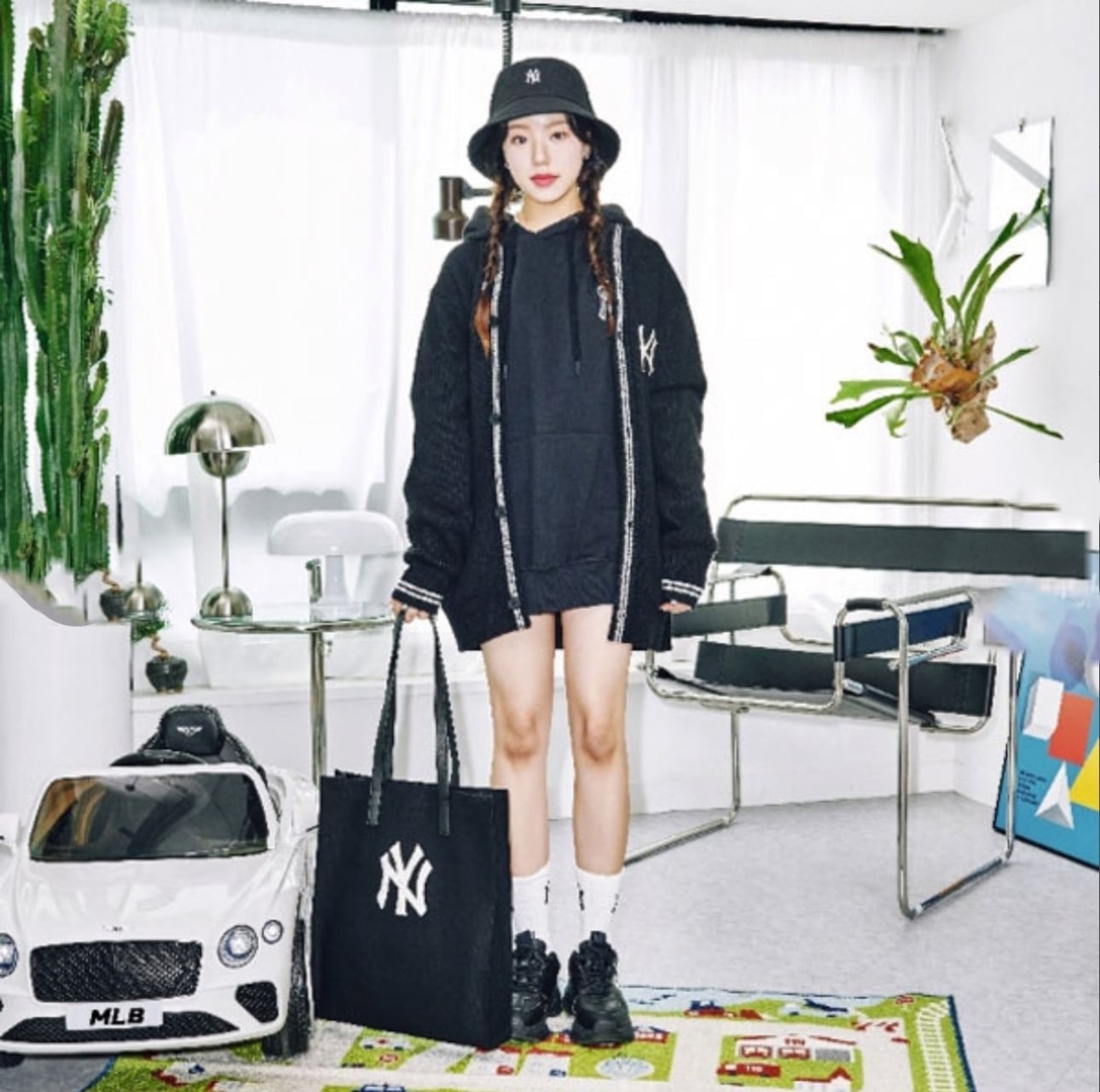 MLB ユニセックスグリーンカーディガン¥25,800+tax(¥28380)