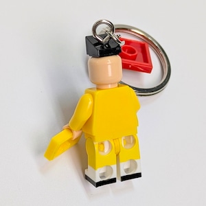 ♧再入荷!【 ブロックフィギュアキーホルダー / 番外編 】霊幻道士 / 道士カオ ( ガウ ) / ラム・チェンイン 〚アメリカン雑貨 アメトイ〛