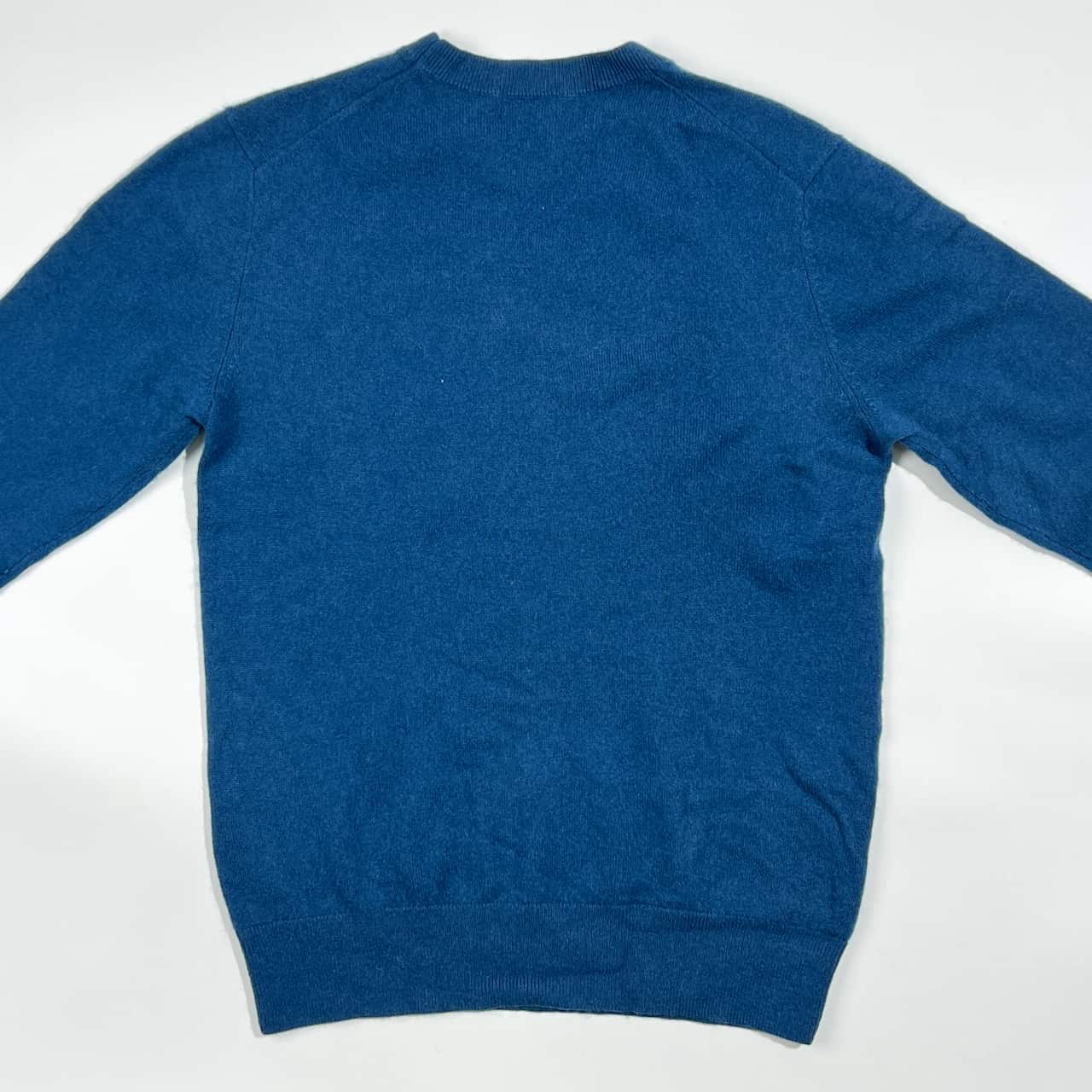 カシミヤ100% UNIQLO ユニクロ ニット セーター S/ネイビーブルー