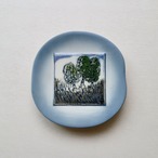 Arabia アラビア ヘルヤ / ミニウォールプレート 草原の白樺の木