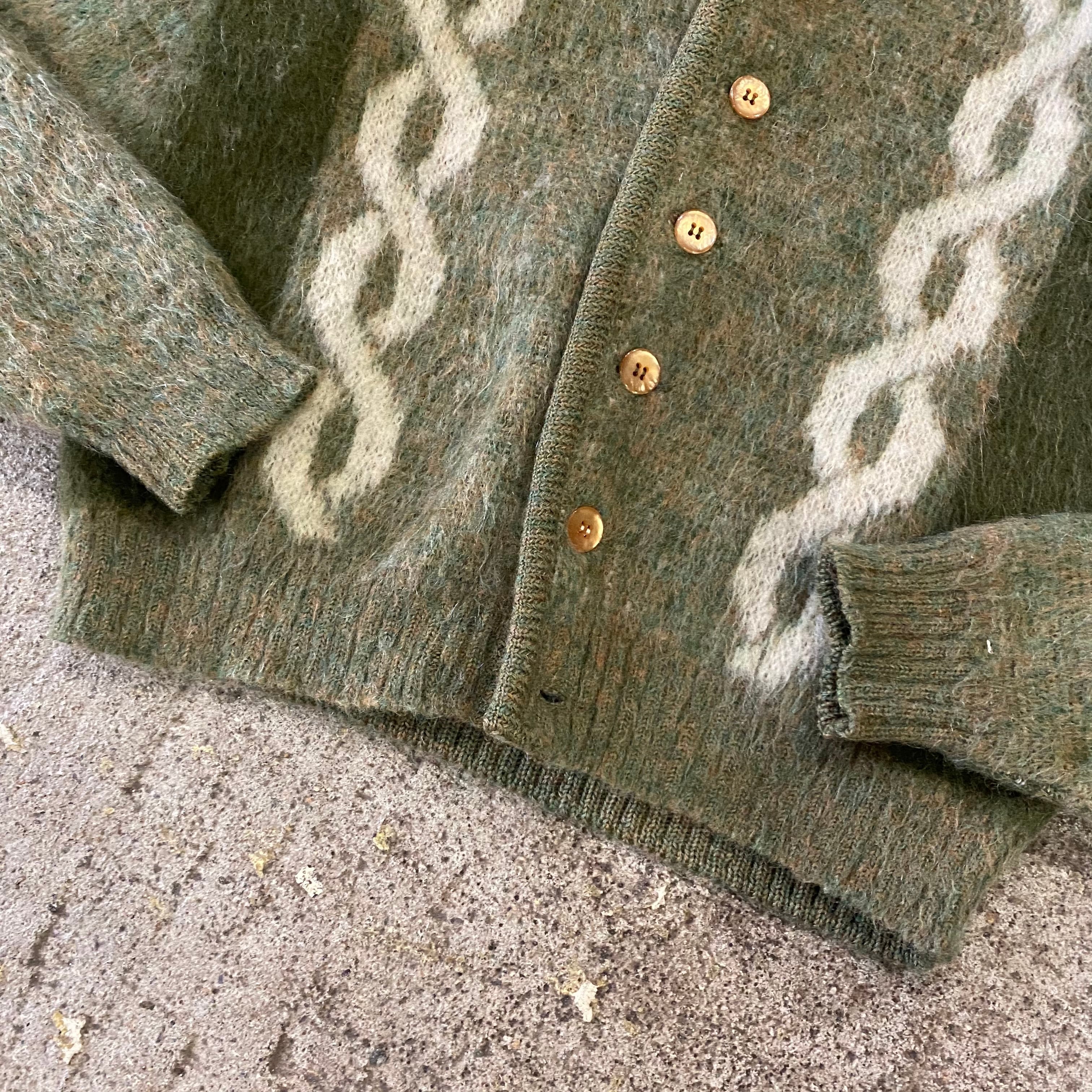 60s Puritan mohair cardigan | What