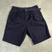 sacai 17SS ベルテッド ショートパンツ パープル 製品染め