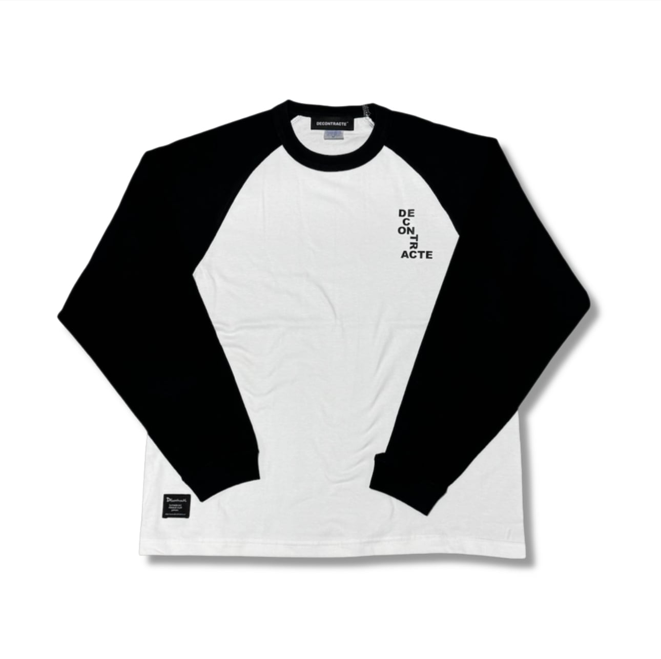 Raglan L Tshirt C/# BLACK